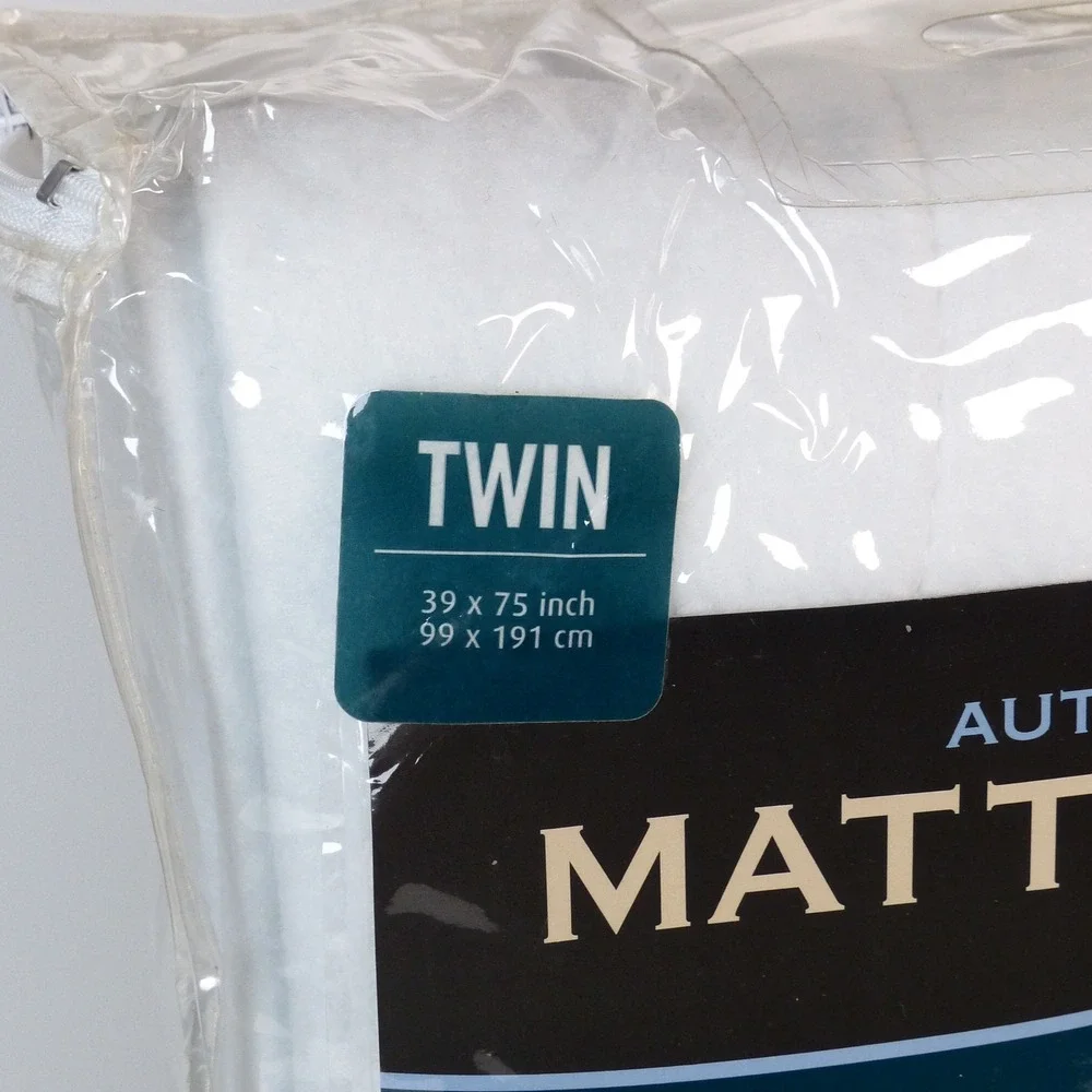 Biddeford Delightful Nights Automatic Heated Mattress Pad Twin White Bedding